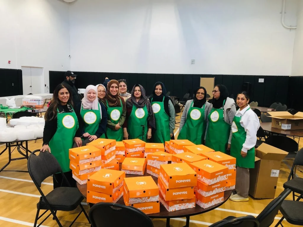 Halal Food Bank Canada team and volunteers